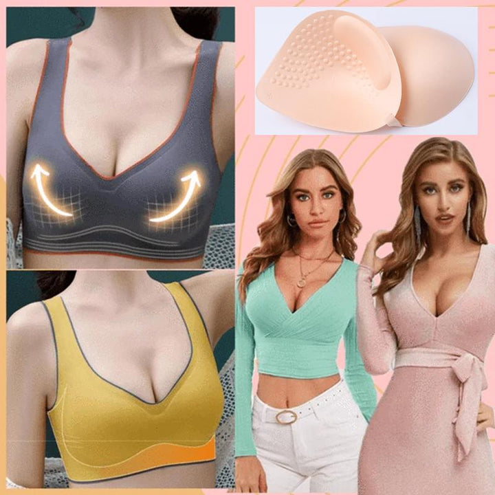 Skanto | Latex sømløs Push-Up-BH