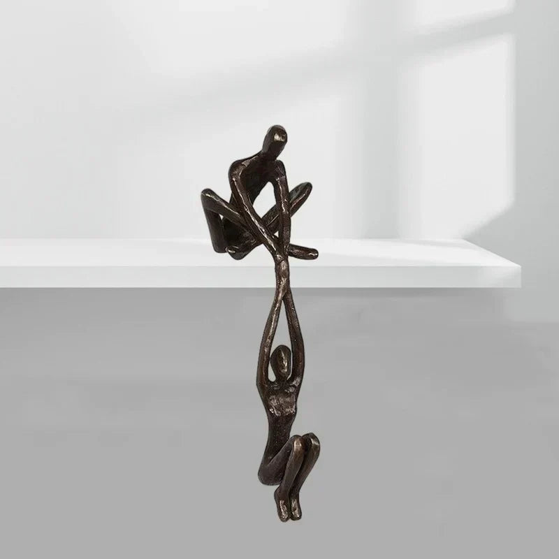 Skanto | LoveBalance Figur Figur – Dekorativ Skulptur av Kjærlighet og Balanse