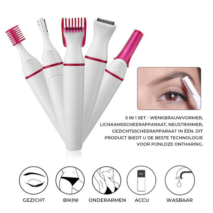 Skanto | I 1 Oppladbar Epilator