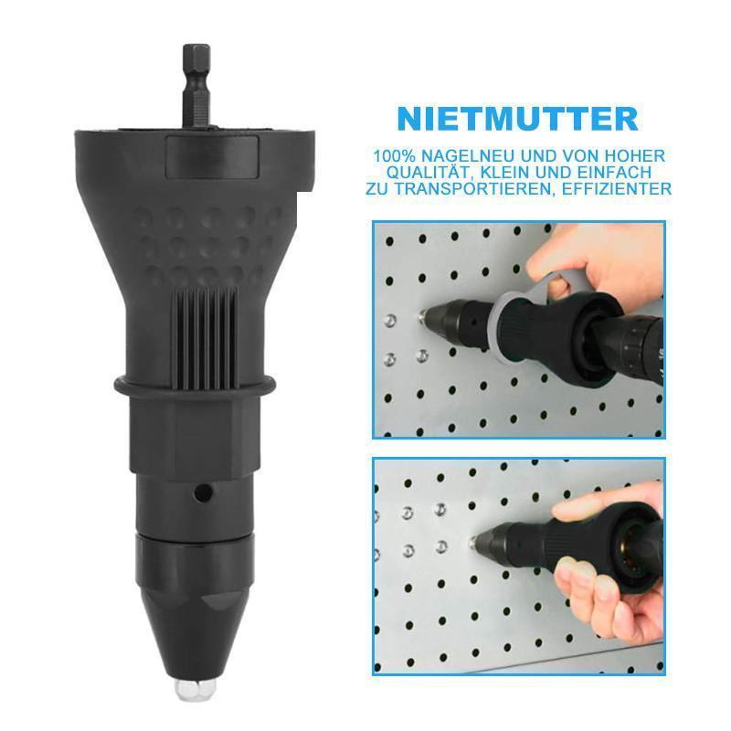 Fjernbar nittpistol boradapter | Skanto