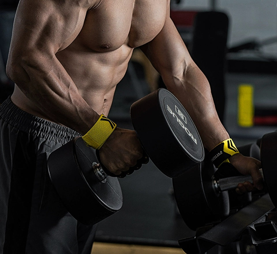 Skanto | GripFit Håndledds Hansker - Non-Slip, Anti-Calus Pull-Up Håndtak