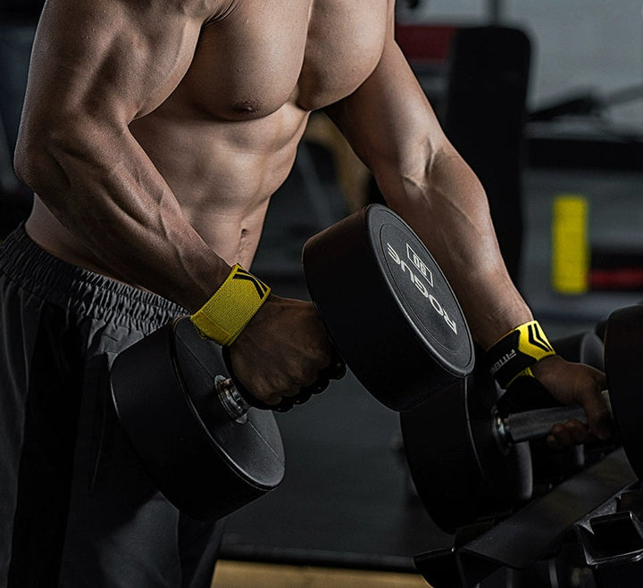Skanto | GripFit Håndledds Hansker - Non-Slip, Anti-Calus Pull-Up Håndtak