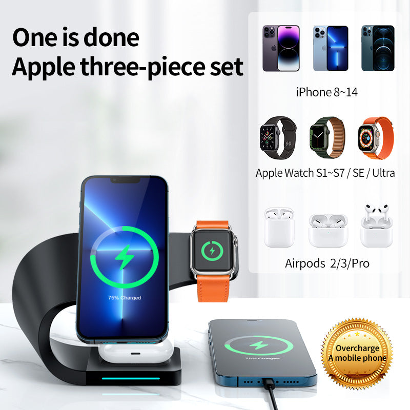 Skanto | Rask lading kompakt iPhone magnetisk ladeplanke
