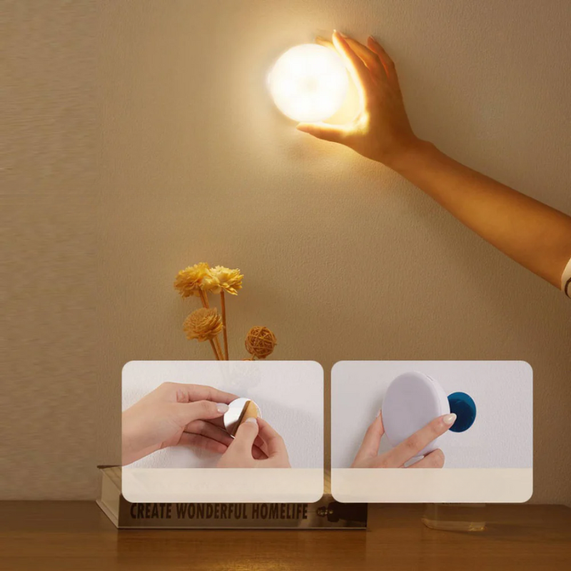 Skanto | Lampe med bevegelsessensor LED - Automatisk belysning for innendørs bruk