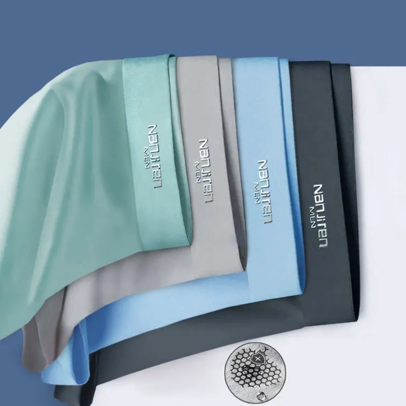 Skanto | CoolSilk 4-dels iskrem silke boxershorts med grafen teknologi
