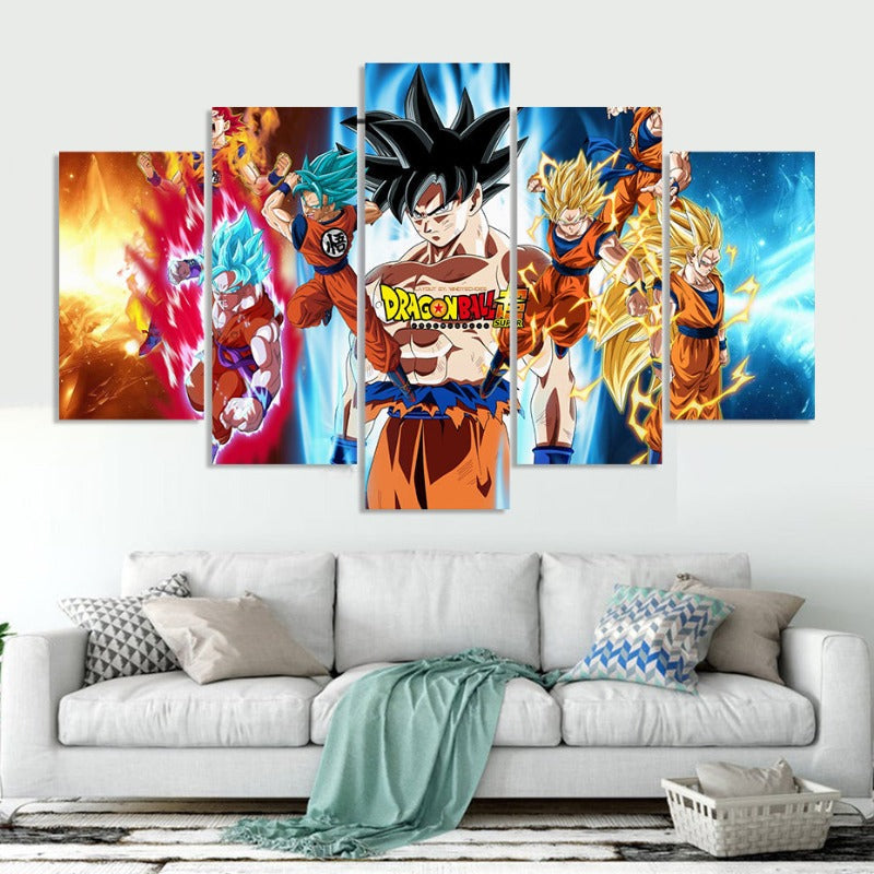 Super Dragon Ball Z - Lerretsbilde