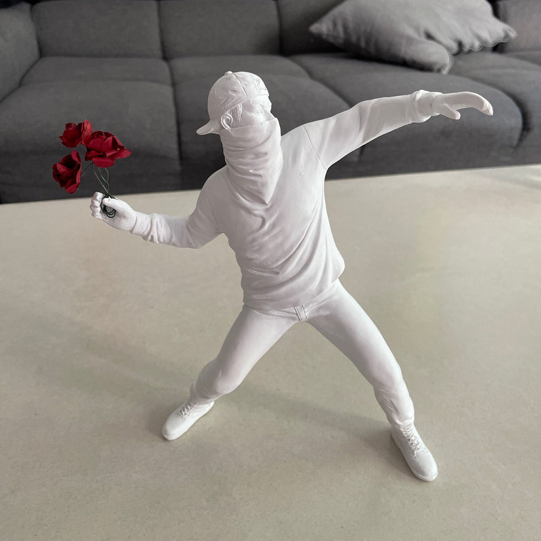 Skanto | Banksy Blomster Opprører