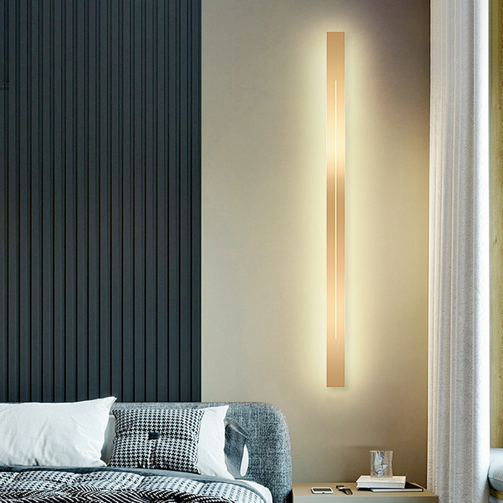 Moderne LED Vegglampe - LumièreGold | Skanto