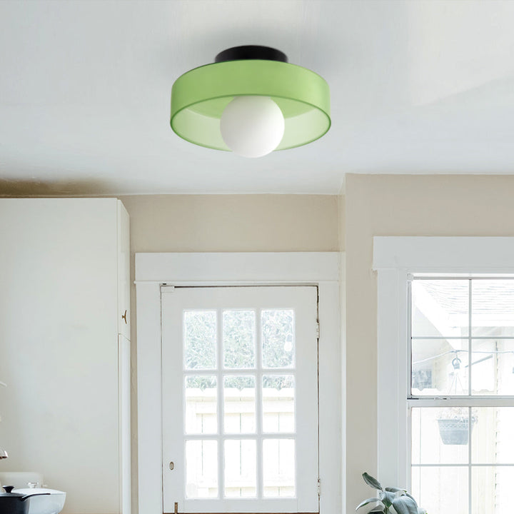 Skanto | LED Rund Flush Mount Takbelysning - Modern Energisparende Belysning for Moderne Hjemmedekor & Lave Tak