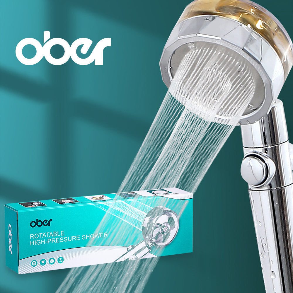 Skanto | Ober® Vannbesparende Flow 360° svingende høytrykksdusj, med luksuriøs emballasje