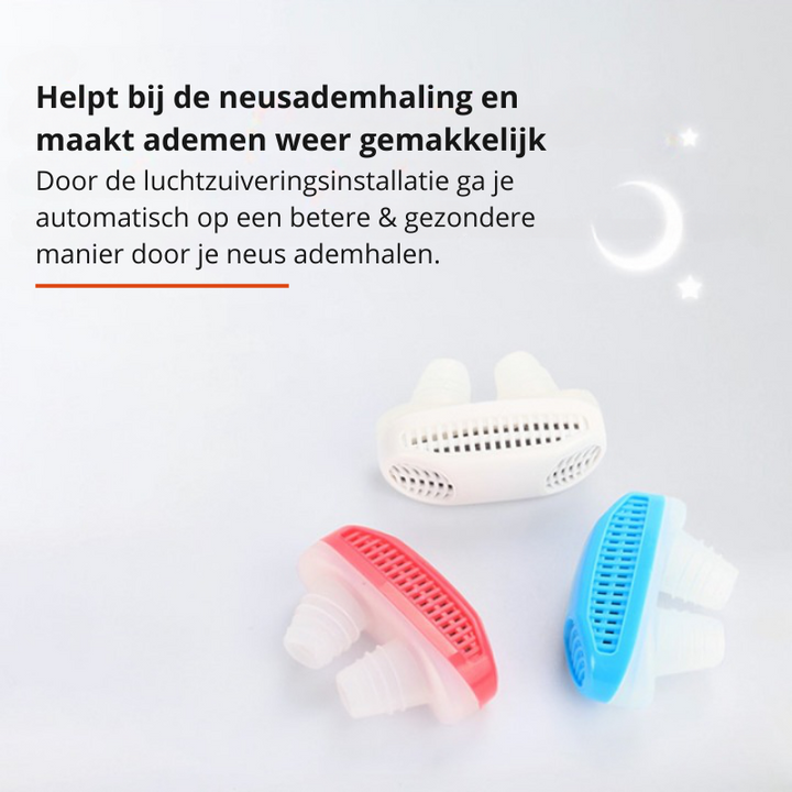 PureSleep 2-i-1 - Anti-snorking og Luftrenser Skanto
