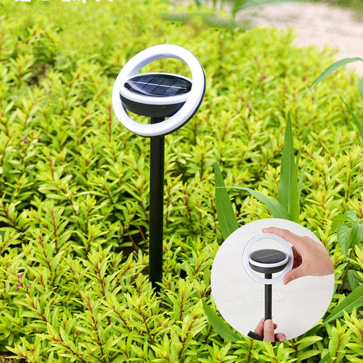 Skanto | Solenergi Hagebelysning med Fargeendring – LED Bakke Spots for Utendørs og Hage