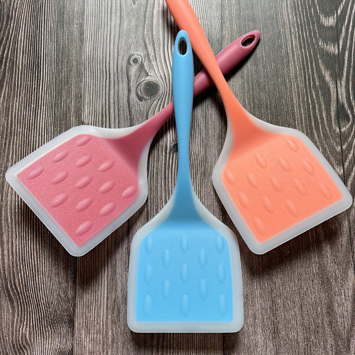 Skanto | Ekstra Stort Silikon Spatel Sett – Non-stick, Varmebestandig & Ergonomisk for Enkel Løsning av Mat, Perfekt for Matlaging & Baking