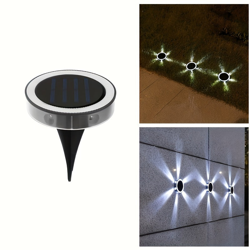 SolarGlow – 6 LED Hagebelysning Utendørs | Skanto