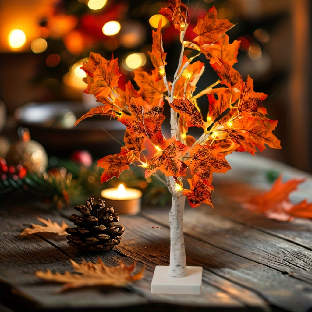 Skanto | Miniature dekorativt trelampe med LED-belysning