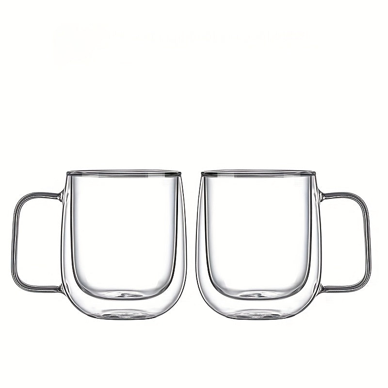 ThermoSip Doppelwandiger Glasbecher – Borosilikatglas, hitzebeständig og elegant
