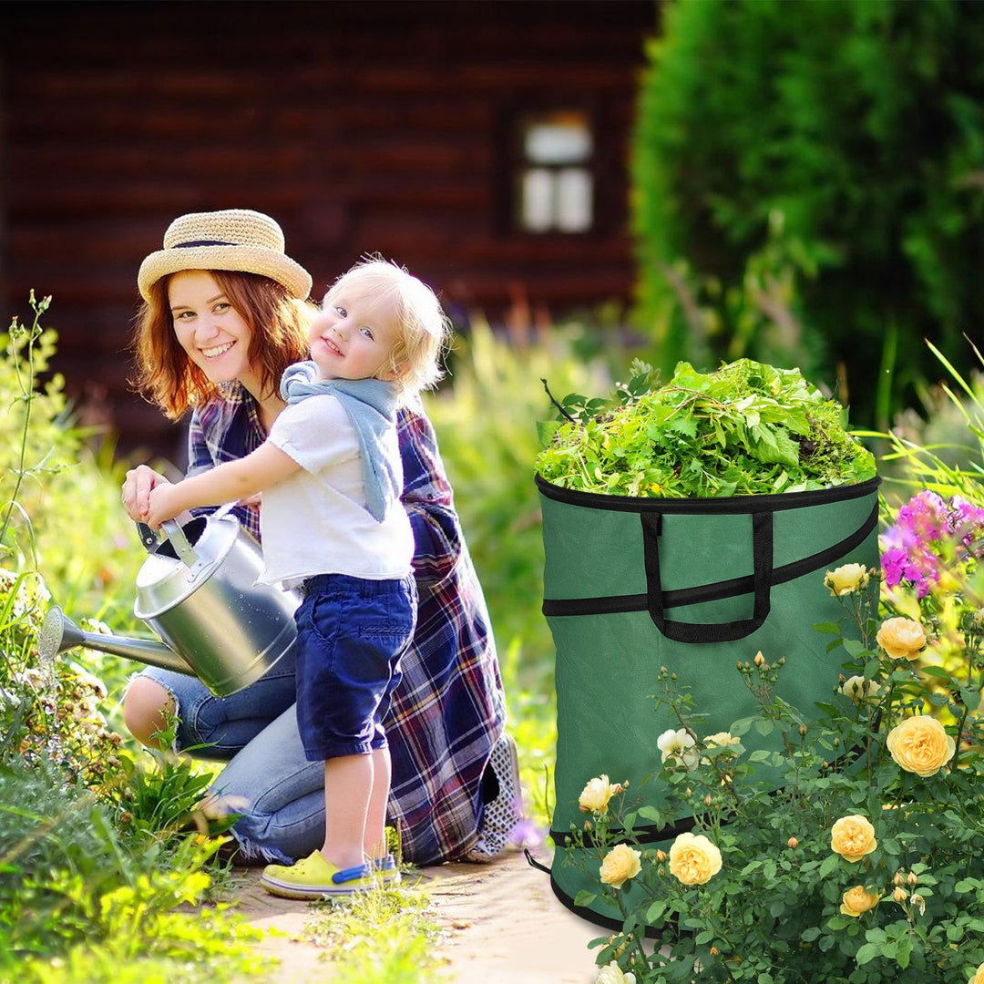 Gartensack Pop Up Hageavfallssekk 170L med Håndtak | Skanto