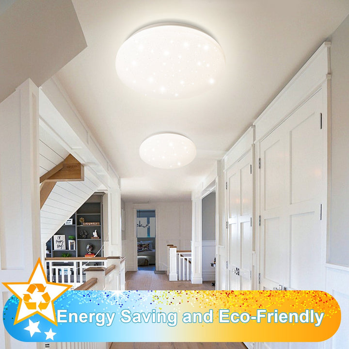 24W LED taklampe dimbar med stjernehimmeleffekt | Skanto