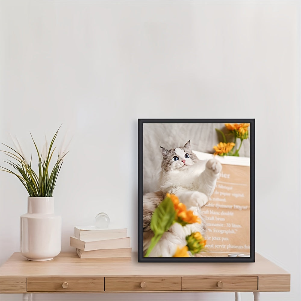 GalleryFrame – Sett med 3 svarte bilde rammer for vegger og bord Skanto