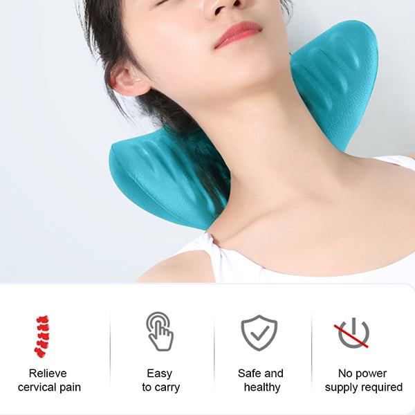 NeckEase Stretch – Ergonomisk Nakkepute for Nakkavslapning | Skanto
