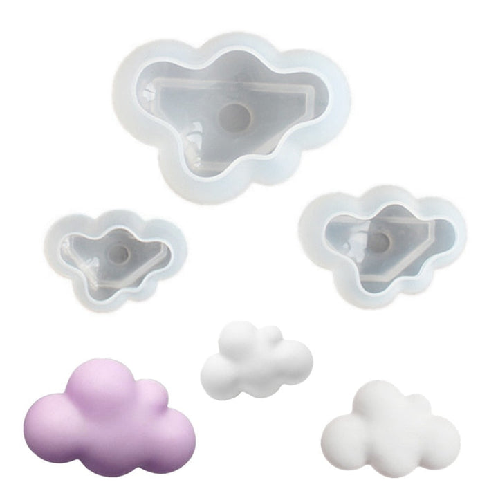 3D Skyggeform Mold Kreativ Silikon Mold for Mat Design | Skanto
