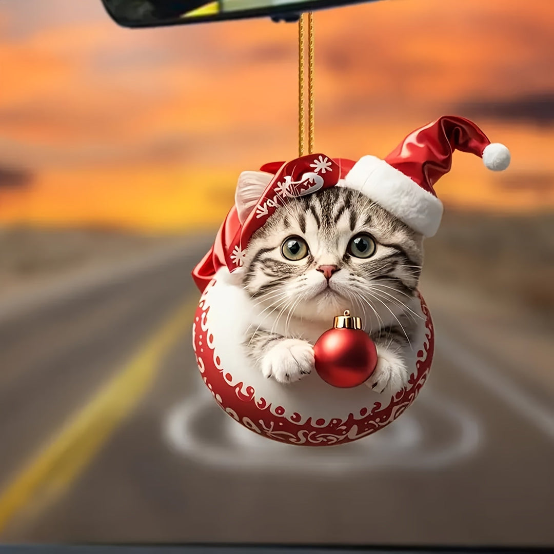 Skanto | Vintage Cats Advent Calendar – 24-dels julekalender med akrylhengelapper