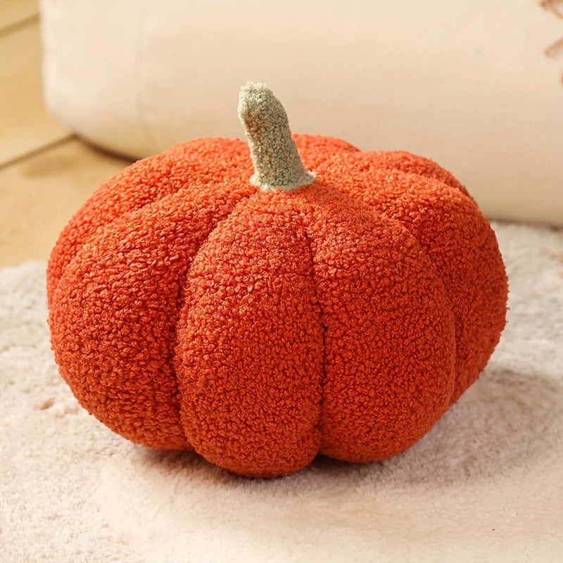 Myk Plush Gresskarpute - Dekorativ Videospill Plush Leketøy for Barn 0-3 År, Perfekt for Halloween | Skanto