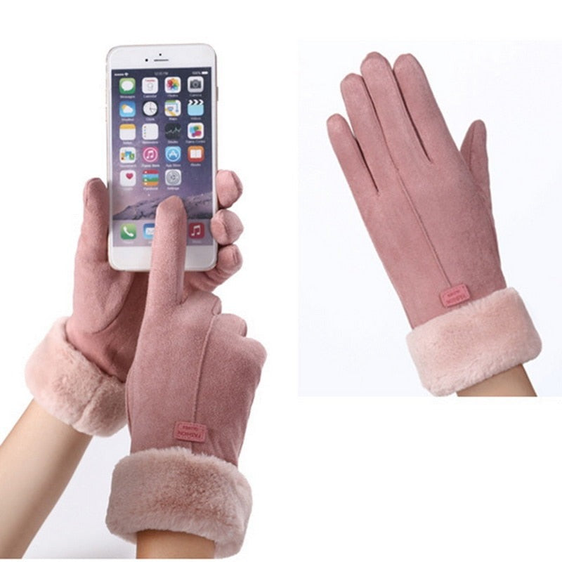 Varm, wasserdichte Winterhandschuhe med Touchscreen-kompatibilitet