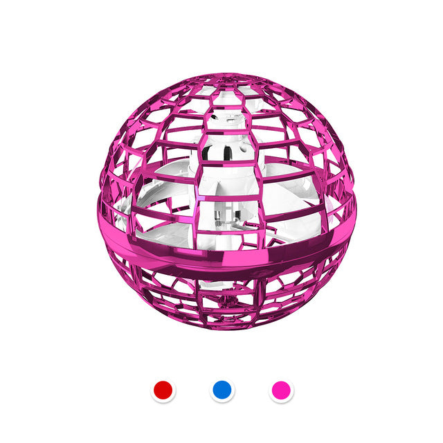 Skanto | Flynova Pro Flyball Spinner Leke Håndkontrollert Drone Helikopter 360 Graders Roterende Mini UFO med Lys Barnegaver