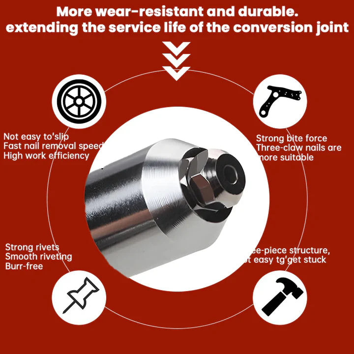 Nail Plier Adapter for Battery Drill – SpeedRivet | Skanto