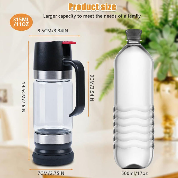 No-Drip Glass Honey Dispenser Skanto