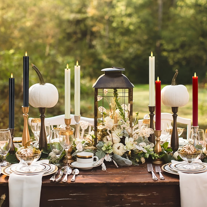 Eebuss Flameless Cone Candles – Realistisk LED Effekt Skanto