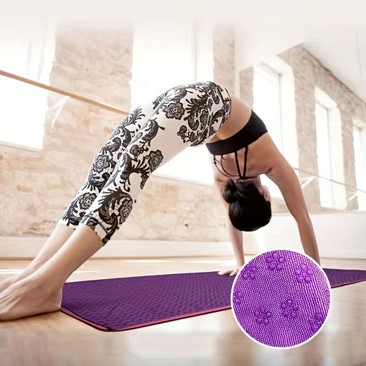 Anti-Slip Yoga Mat – Foldbar & Vaskbar Skanto