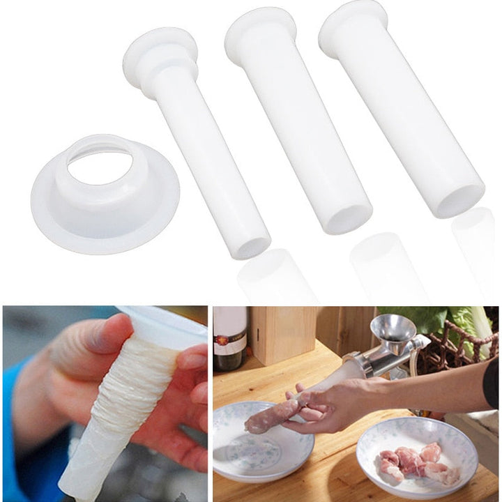 3stk DIY Pølse Maker Traktorer Dyser Pølse Fylling Tubes | Skanto