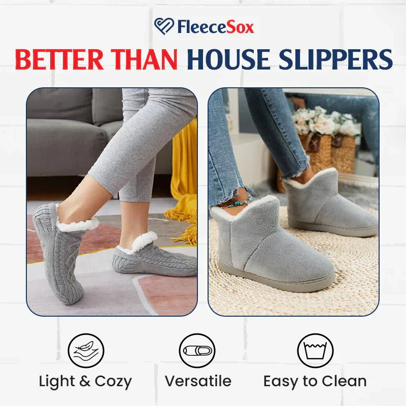 Skanto | Fleece-lined non-slip thermal classics