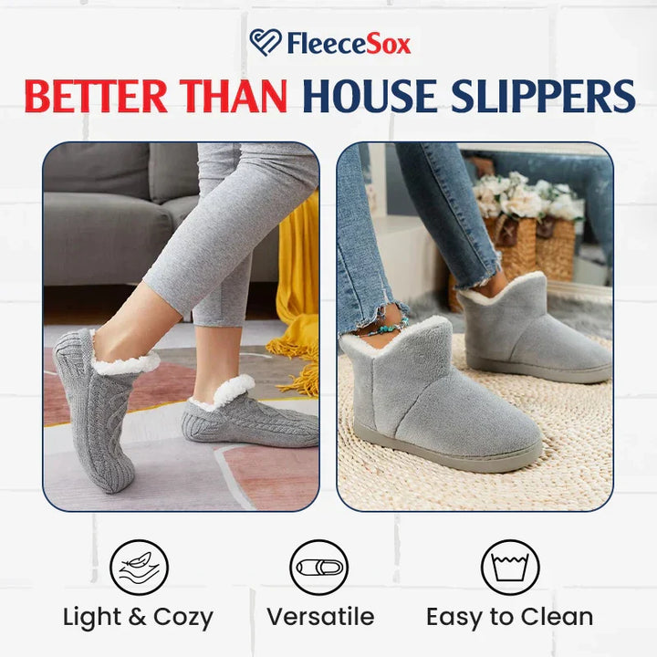 Skanto | Fleece-lined non-slip thermal classics