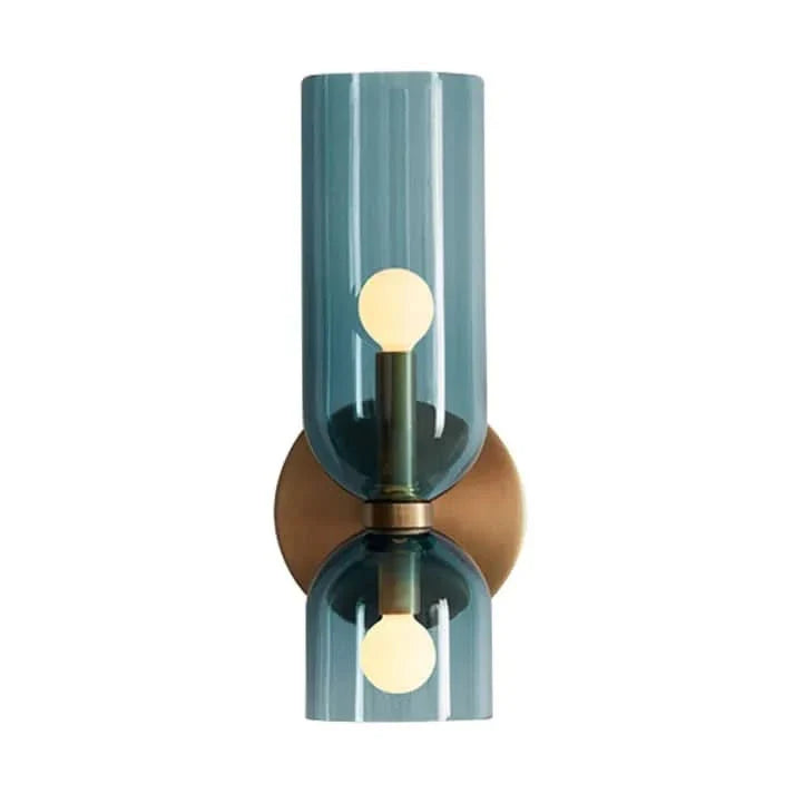 Skanto | Moderne Dobbel Glassvegglys