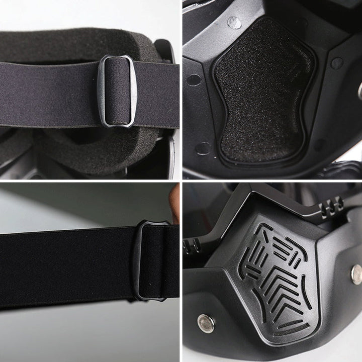 Skanto | Harley Retro Utendørs Ride Maske
