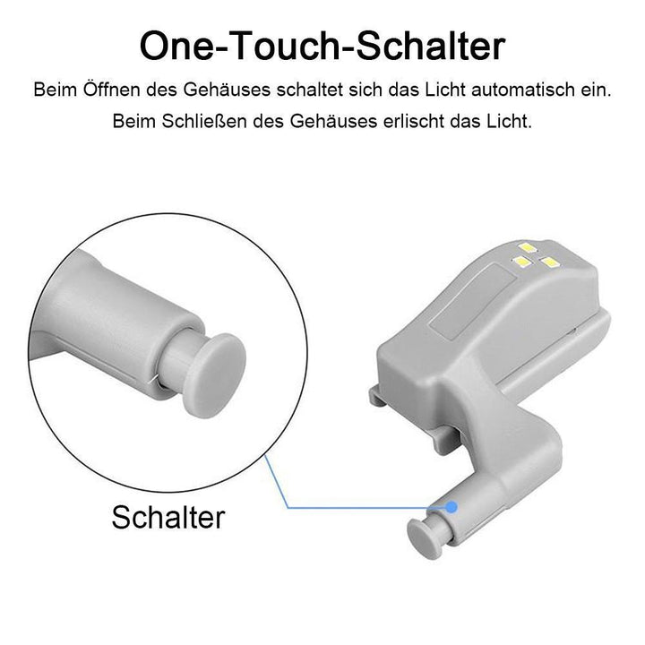 Bequee Super Bright LED Hengsel Lys (10 Stykker) | Skanto