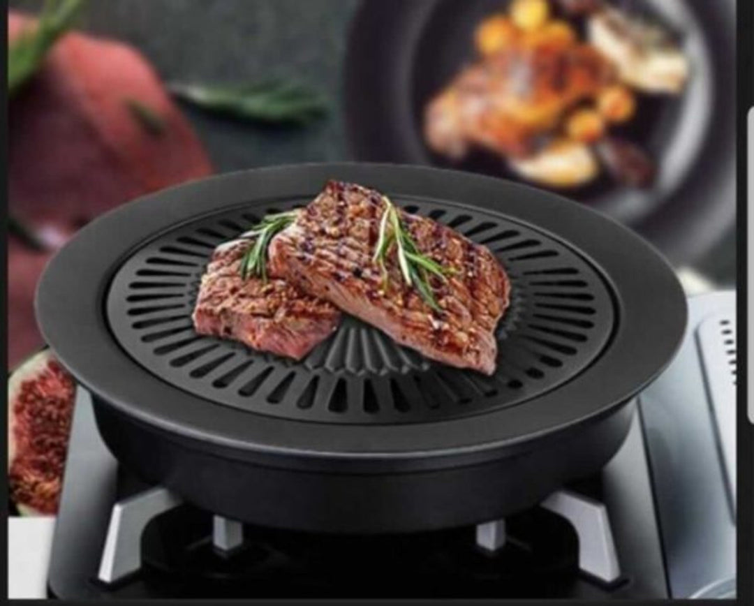 BBQ Grill Panne - Komfyr-Topp BBQ Grill Panne Skanto