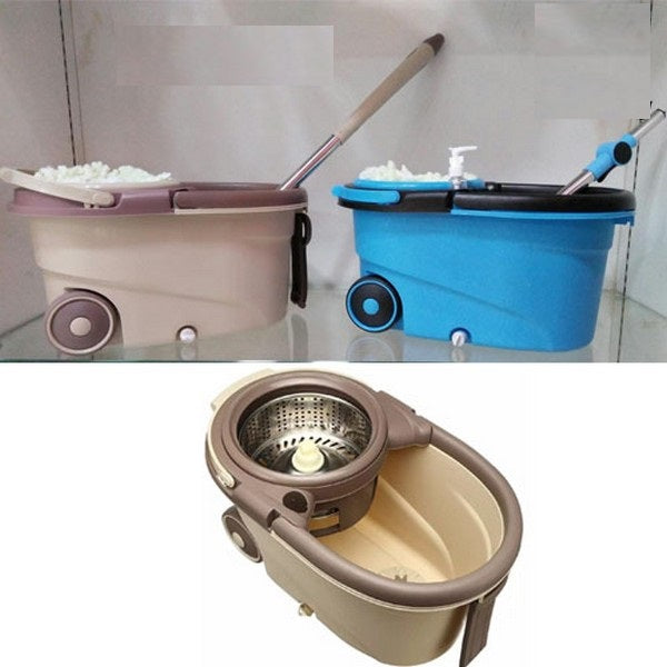 Premium Spin Mop Med Bucket Skanto