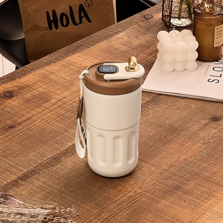 Skanto | Bærbar Smart Rustfritt Stål Kaffe Koppe