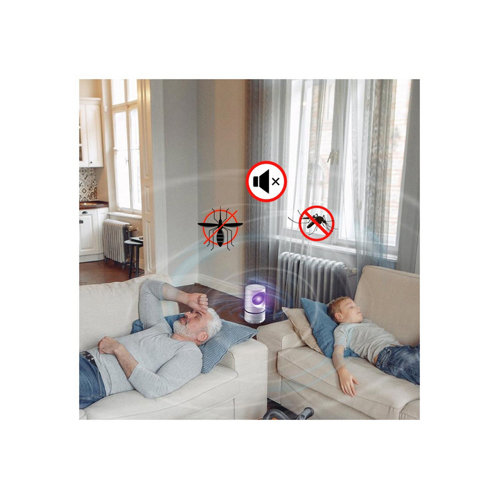 Minimal Myggfangende Repellentlampe | Skanto