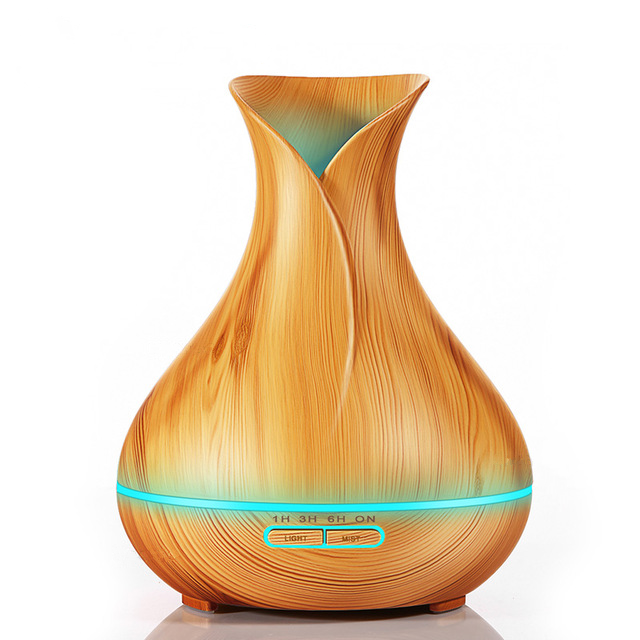 Skanto | Treverk Essensielle Olje Diffuser (400ml)