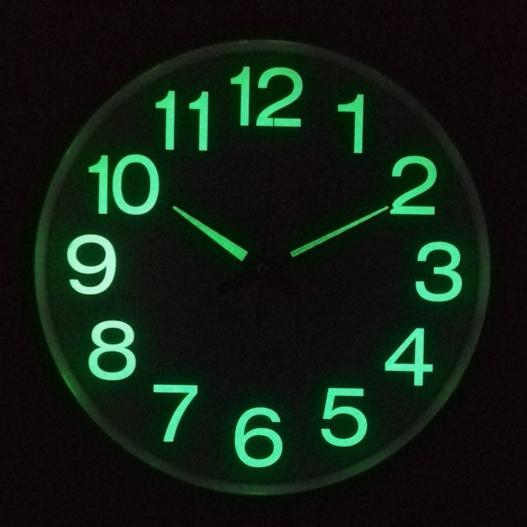 Skanto | SilentLume - LED Veggklokke