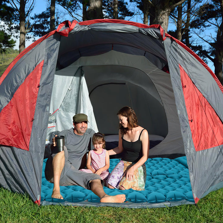 Sovematte camping matte fotpumpe | Skanto