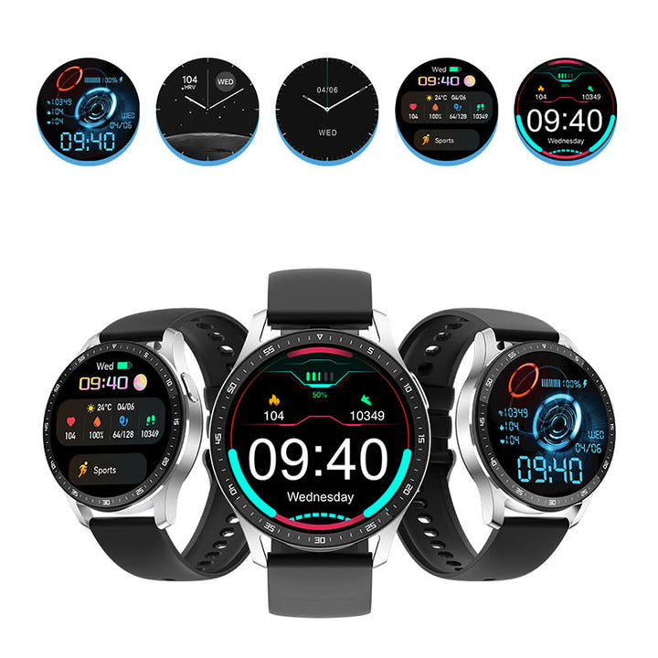 2-i-1 Smartklokke med Bluetooth-hodetelefoner | Skanto