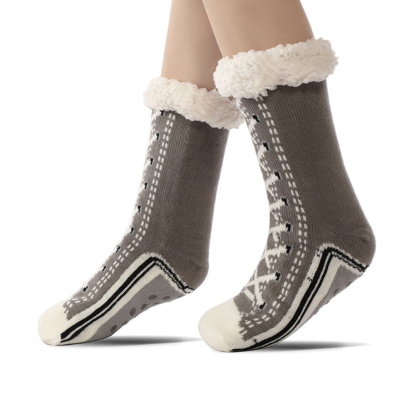 Skanto | Ultra-tykke Cashmere Slipper Hjem Sokker
