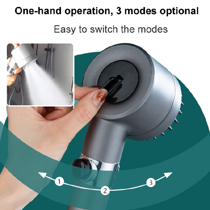 Dusjhode – PowerSpray – forhøyet trykk – Spa-opplevelse