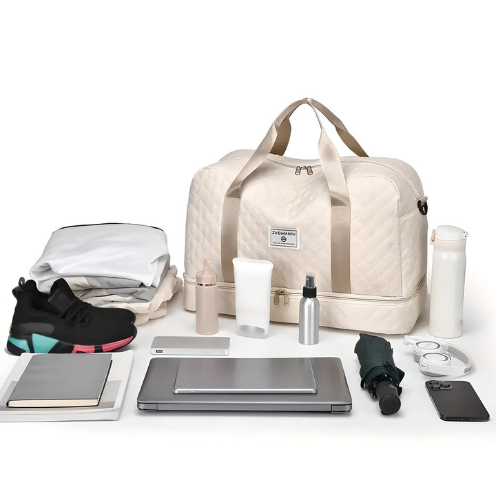 Skanto | Romslig Weekend Duffel Bag | Vanntett, Multikompartments & Ideal for Korte Turer og Treningsøkter